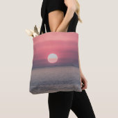 TOTE BAG PARAMÈTRE SOLEIL SUR OCEAN HORIZON (De près)