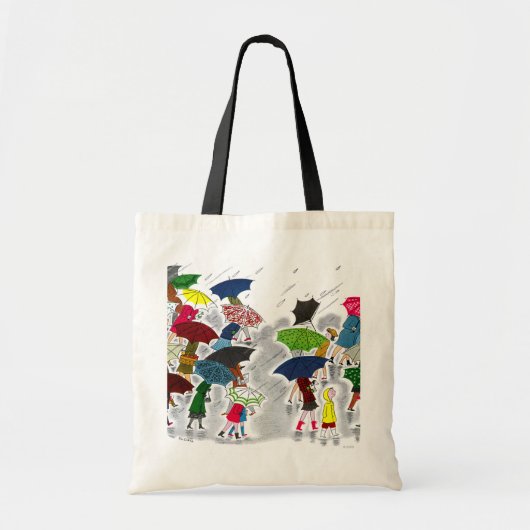 Tote Bag Parapluies (Devant)
