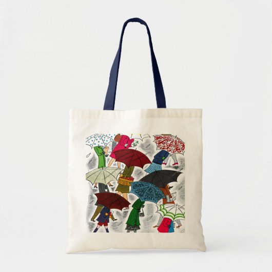 Tote Bag Parapluies (Devant)