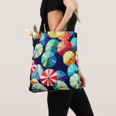 Tote Bag Parapluies colorés (De près)