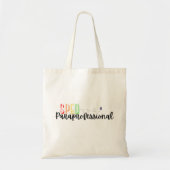 Tote Bag Paraprofessionnel de l'enseignement spécial coloré (Devant)