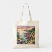 Tote Bag Parc national Acadia et devis (Dos)