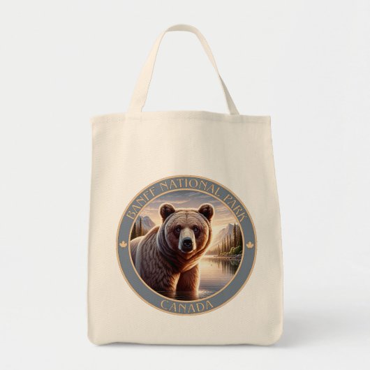 Tote Bag Parc national Banff Canada (Devant)