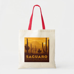 Tote Bag Parc national Carré du Saguaro   Arizona