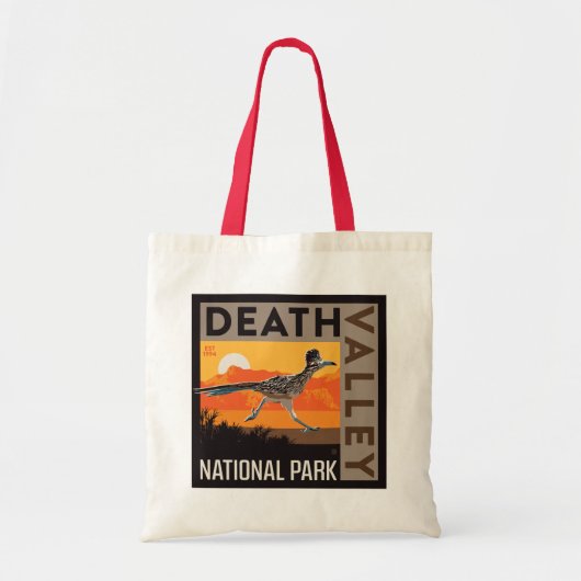 Tote Bag Parc national de Death Valley | Roadrunner (Devant)