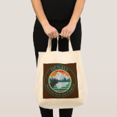 Tote Bag Parc national de Denali et réserve d'orignal (Devant (produit))