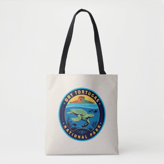 Tote Bag Parc national de Dry Tortugas (Devant)