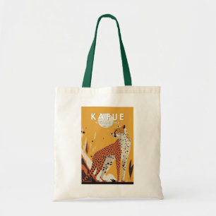 Tote Bag Parc national de Kafue Zambie Vintage