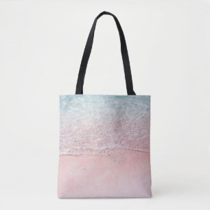 Tote Bag Parc national de Komodo : Plage de Pink Splash