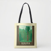 Tote Bag Parc national de Sequoia (Devant)