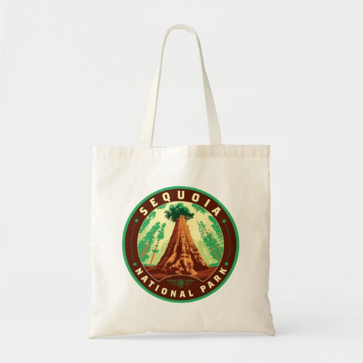 Tote Bag Parc national de Sequoia (Devant)