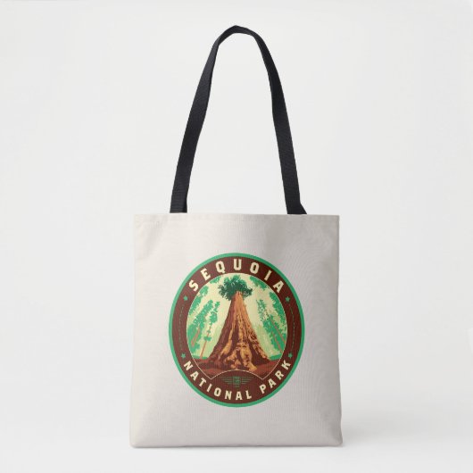 Tote Bag Parc national de Sequoia (Devant)