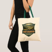 Tote Bag Parc national de Shenandoah Illustration Voyage Ré (Devant (produit))