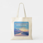 Tote Bag Parc national de White Sands Sunset Dunes Nouveau  (Dos)
