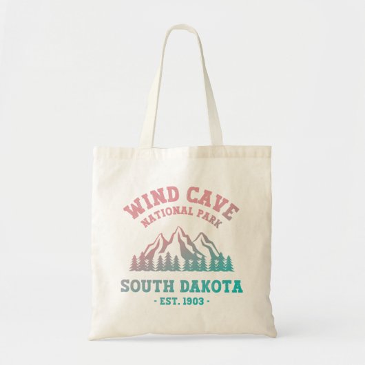 Tote Bag Parc national de Wind Cave Dakota du Sud (Devant)