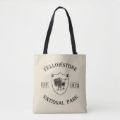 Tote Bag Parc national de Yellowstone (Devant)