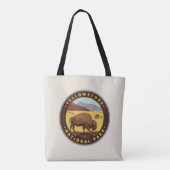 Tote Bag Parc national de Yellowstone (Dos)