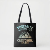 Tote Bag Parc national de Yosemite Californie Randonnée Gra (Devant)