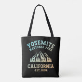 Tote Bag Parc national de Yosemite Californie Randonnée Gra (Dos)