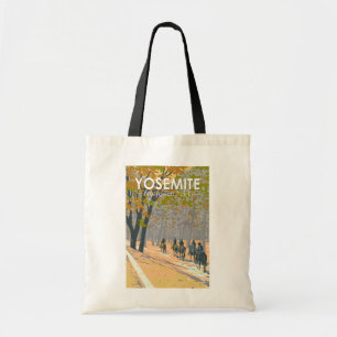 Tote Bag Parc national de Yosemite Équitation Équitation Vo