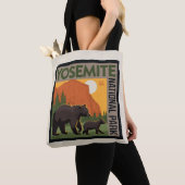 Tote Bag Parc national de Yosemite | Famille d'ours (De près)