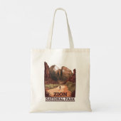 Tote Bag Parc national de Zion (Dos)