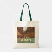 Tote Bag Parc national de Zion | Les Étroits (Dos)