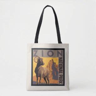 Tote Bag Parc national de Zion   Ram