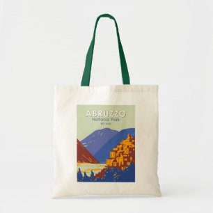 Tote Bag Parc national des Abruzzes Italie Voyage Art Vinta