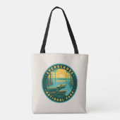 Tote Bag Parc national des Everglades (Dos)