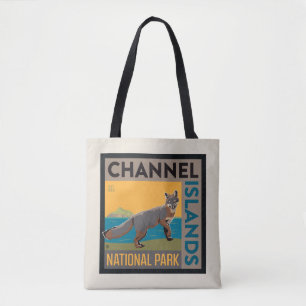 Tote Bag Parc national des îles Channel   Fox