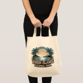 Tote Bag Parc national des Îles Vierges (Devant (produit))