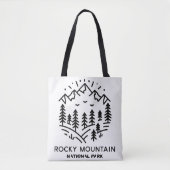 Tote Bag Parc national des Rocheuses (Devant)