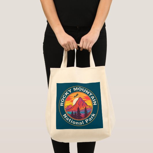 Tote Bag Parc national des Rocheuses (Devant (produit))