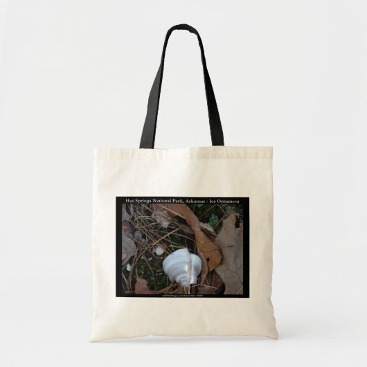 Tote Bag Parc national des sources chaudes, AR - Cadeaux or (Devant)