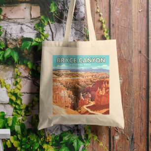 Tote Bag Parc national du canyon de Bryce vintage