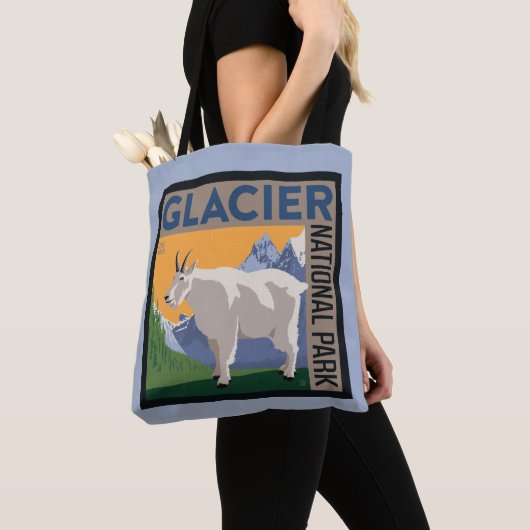 Tote Bag Parc national du Glacier | Chèvre
