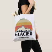 Tote Bag Parc national du Glacier vintage (De près)