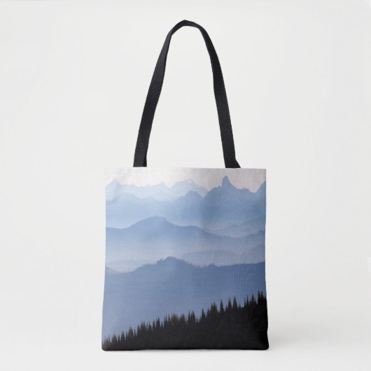 Tote Bag Parc national du Mont Rainier| Monts Cascade (Devant)