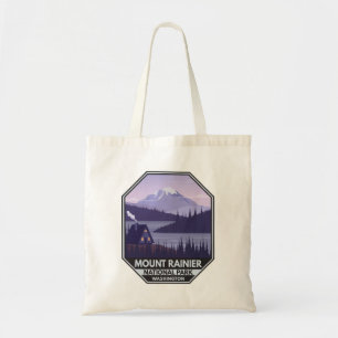 Tote Bag Parc national du Mont Rainier Washington Cabine Re