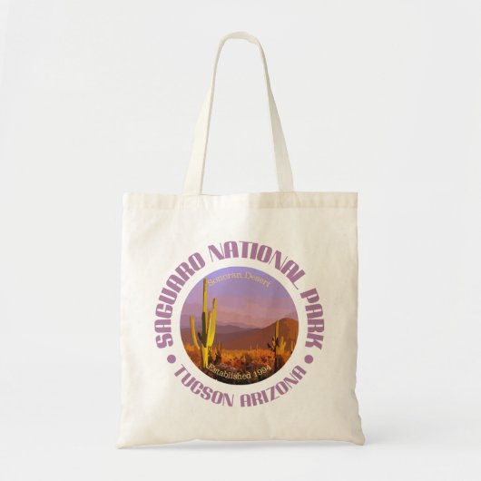 Tote Bag Parc national du Saguaro (C) (Devant)