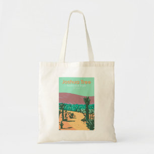 Tote Bag Parc national Joshua Tree Cholla Cactus Garden