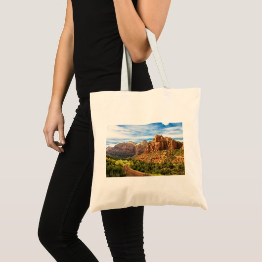 Tote Bag Parc national Utah de Zion (Devant (produit))