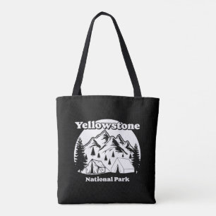 Tote Bag Parc national vintage Yellowstone