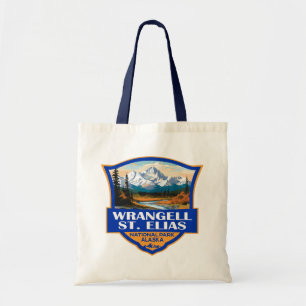 Tote Bag Parc national Wrangell St. Elias Illustration