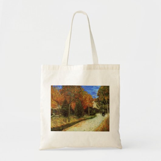 Tote Bag Parc public d'Arles par Vincent van Gogh (Devant)