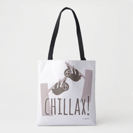 Tote Bag Parcelle Relaxante Chillax (Devant)