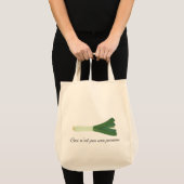 Tote Bag Parchemin des poireaux (Devant (produit))