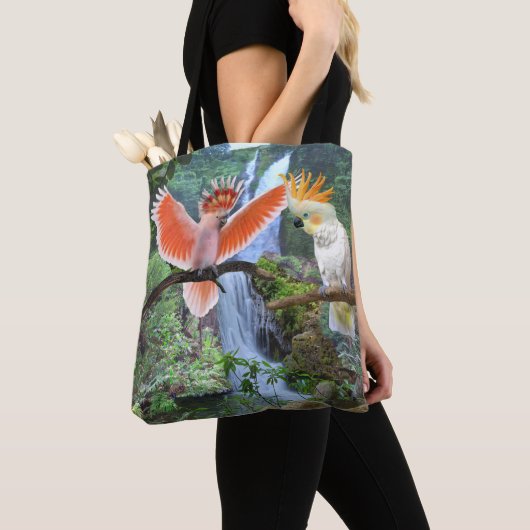 TOTE BAG PARCOURS DE COCKATOO AU PARADIS (De près)