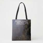 Tote Bag Parcours de route de retraite sur mesure dans les (Devant)